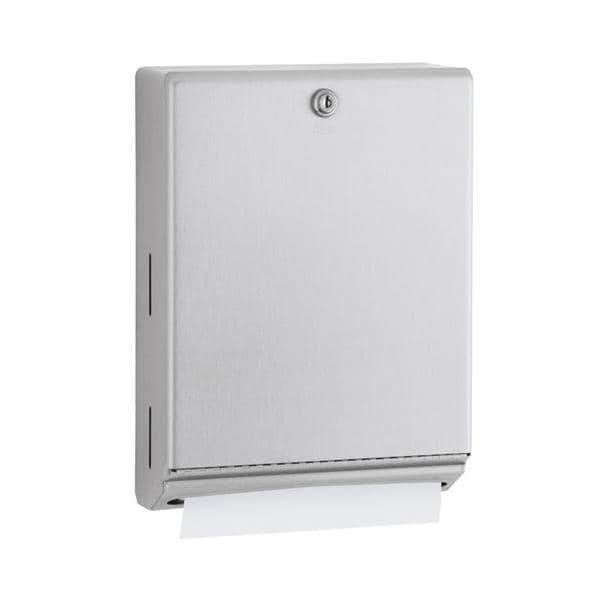 Classic Series Paper Towel Dispenser Satin Finish Stainless Steel Ea