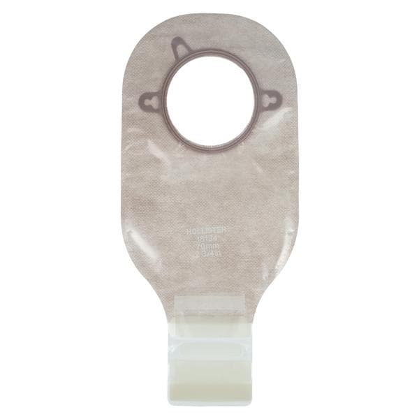 New Image 2-Piece 12" Ostomy Pouch Transparent/Blue