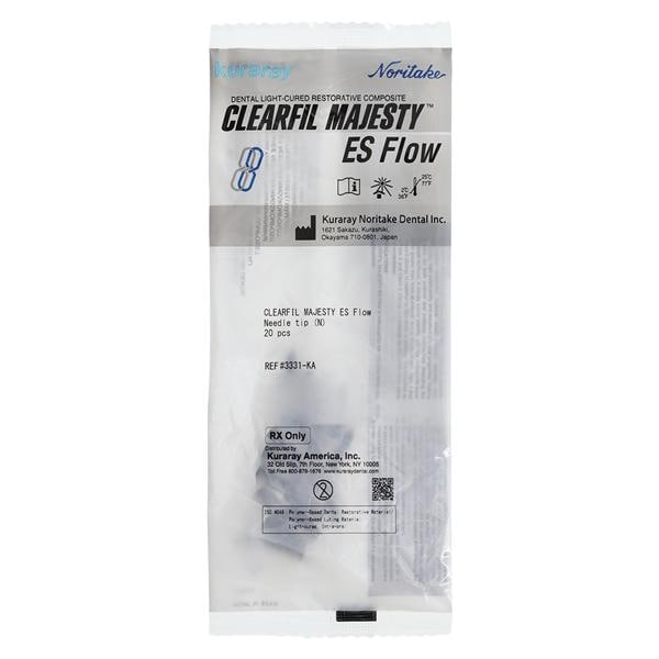 Clearfil Majesty ES Flow Needle Tips Black 19 Gauge 20/Pk