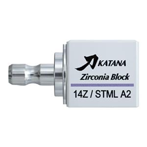 KATANA Zirconia STML Multi Layered Milling Blocks Spr Trns 14Z A2 f/ CRC 5/Bx