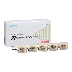 KATANA AVENCIA LT Milling Blocks Low Translucency 12 A2 For CEREC 5/Bx