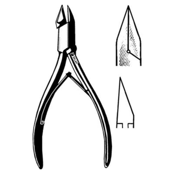 Nail Splitter 5" Stainless Steel Reusable Ea