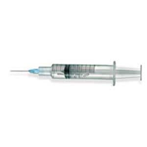 Baksnap Hypodermic Syringe/Needle 25gx5/8" 3cc Rtrctbl Ndl Sfty LDS 100/Bx