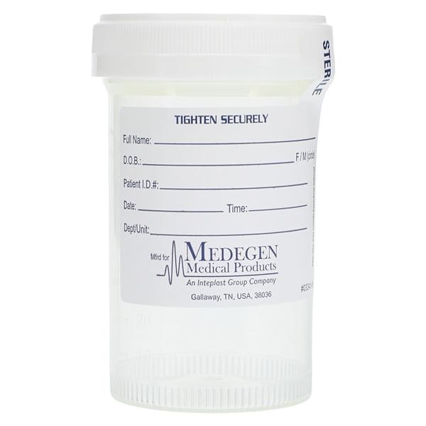 Gent-L-Kare Specimen Container 3oz Sterile 400/CA