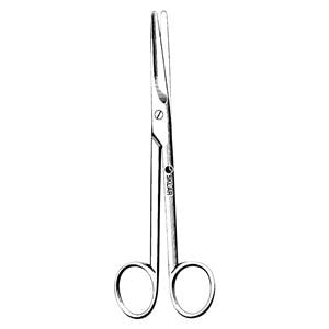 Mayo Dissecting Scissors Straight 9" Stainless Steel Non-Sterile Reusable Ea