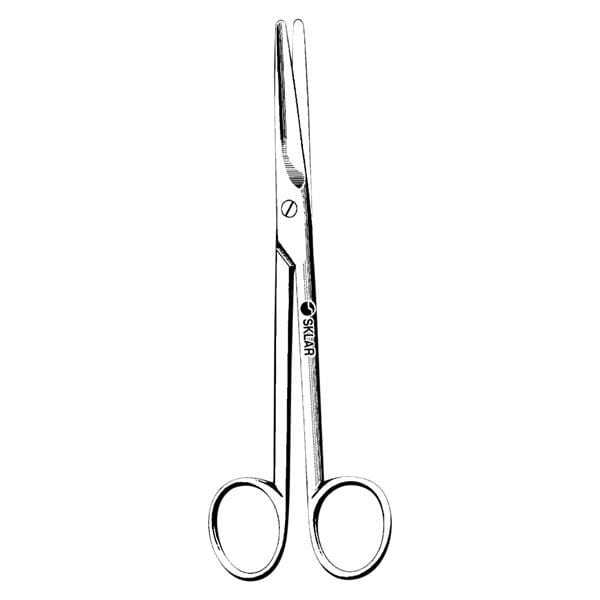 Mayo Dissecting Scissors Straight 9" Stainless Steel Non-Sterile Reusable Ea