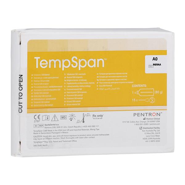 TempSpan N69AA Automix Temporary Material Henry Schein Dental