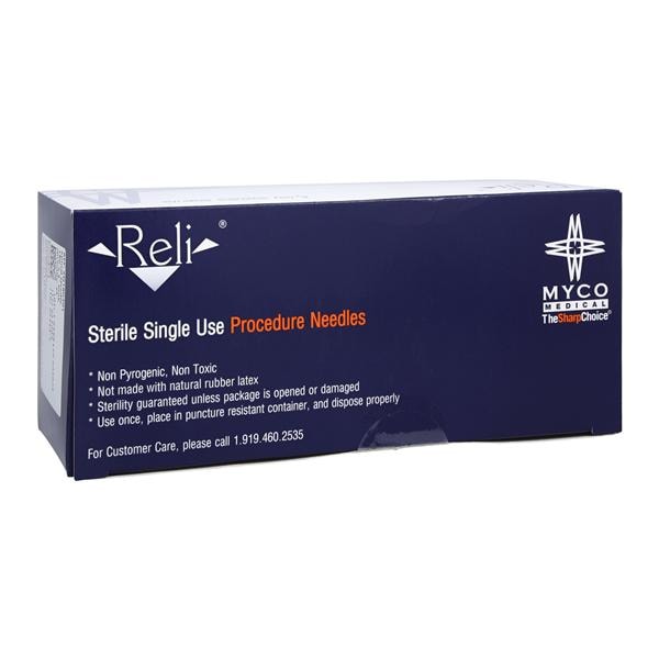 Reli Quincke Spinal Needle 25g 3"