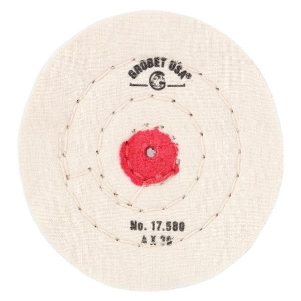 Muslin Buffs 3 Row Stitch 4" x 30 Ply Ea