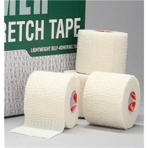 Eco-Flex Athletic Tape Cloth 1"x6yd White 48Rl/Ca