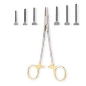 Ryder Needle Holder Serrated Jaw 7" Tungsten Carbide Ea