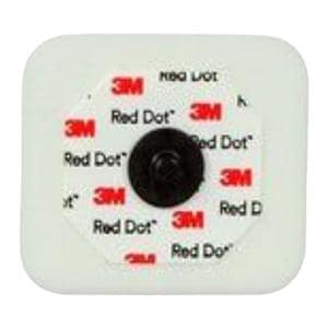 Red Dot Electrocardio Electrode Adult 4x3-1/2cm Fm/Tp/Stcky Gl Disp 20X50/CA