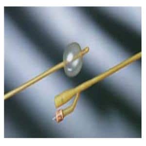Lubricath 2-Way Foley Catheter Medium Coude Tip Silicone Coated 18Fr 30cc