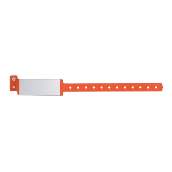 Speedi-Print Imprinter Wristband Vinyl Orange Adult / Pediatric 500/Bx