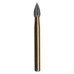 Midwest Carbide Bur Trimming & Finishing Friction Grip Flame 10/Pk