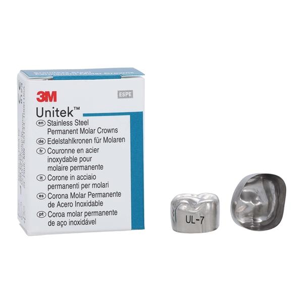 3M™ Unitek™ Crowns Size 7 1st Permanent Upper Left Molar Replacement 5/Bx