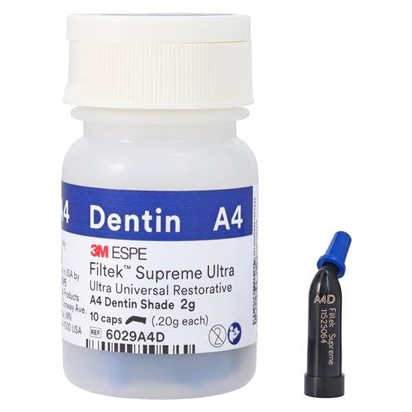 3M Filtek Supreme Ultra Universal Composite A4D Dentin Capsule Refill 10/Bt