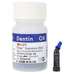 3M Filtek Supreme Ultra Universal Composite C4D Dentin Capsule Refill 10/Bt