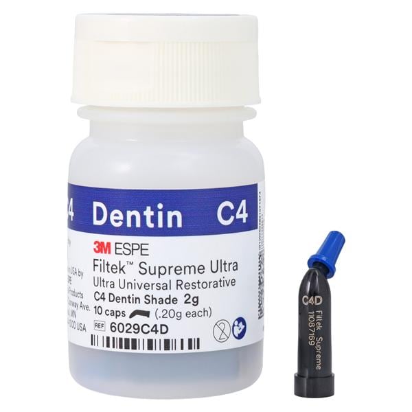 3M Filtek Supreme Ultra Universal Composite C4D Dentin Capsule Refill 10/Bt