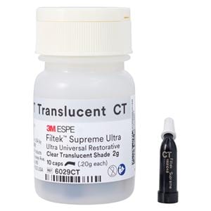 3M Filtek Supreme Ultra Universal Composite CT-Clear Translucent Cpsl Rfl 10/Bt