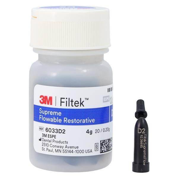 3M Filtek Supreme Flowable Composite D2 Capsule Refill 20/Bx