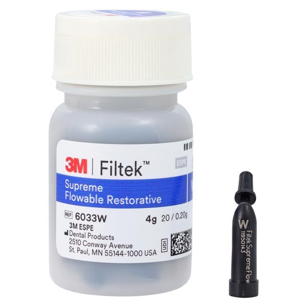 3M Filtek Supreme Flowable Composite White Capsule Refill 20/Bx