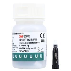 3M Filtek Bulk Fill Flowable Composite Universal Capsule Refill 15/Pk