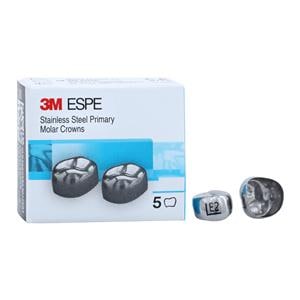 3M™ Crowns Size EUL2 2nd Primary Upper Left Molar Replacement 5/Bx