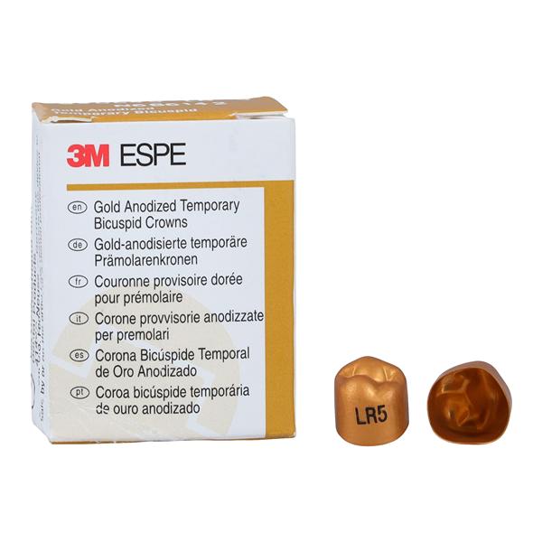 3M™ Unitek™ Crowns Size 5 2nd Lower Right Bicuspid Replacement Crowns 5/Bx