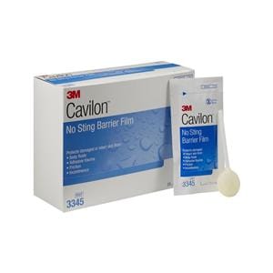 3M Cavilon No Sting Film Barrier Liquid 3mL Transparent Packet 25/Bx