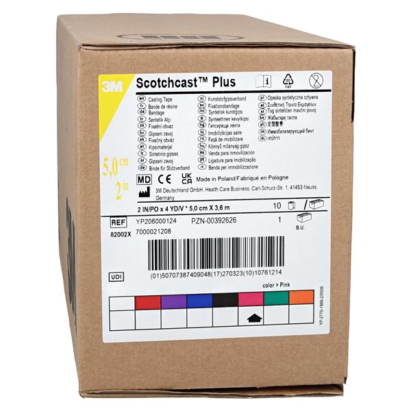 Scotchcast Plus Casting Tape Pink 2"x4yd