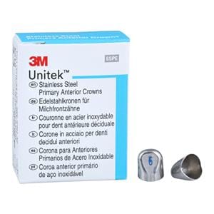 3M™ Unitek™ Crowns Size 6L Primary Anterior Lower Cuspid Replacement 5/Bx