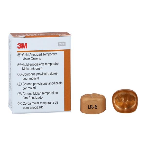 3M™ Unitek™ Crowns Size 6 1st Lower Right Molar Replacement Crowns 5/Bx