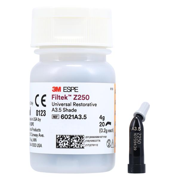 3M Filtek Z250 Universal Composite A3.5 Capsule Refill 20/Bt