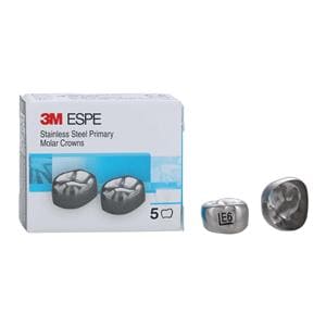 3M™ Crowns Size EUL6 2nd Primary Upper Left Molar Replacement 5/Bx