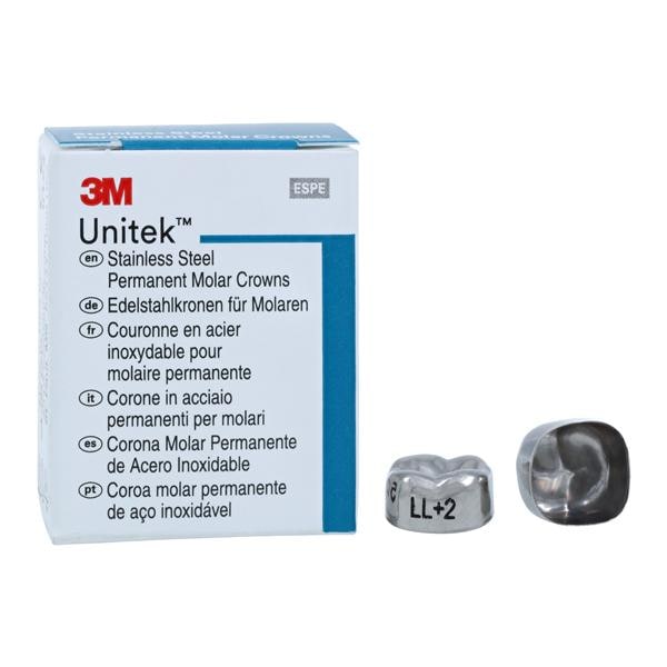 3M™ Unitek™ Crowns Size 2 2nd Permanent Lower Left Molar Replacement Crowns 5/Bx