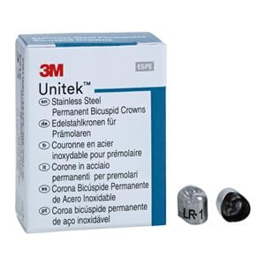 3M™ Unitek™ Crowns Size 1 1st Perm LRB Replacement Crowns 5/Bx