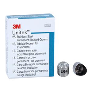 3M™ Unitek™ Crowns Size 4 1st Perm LRB Replacement Crowns 5/Bx