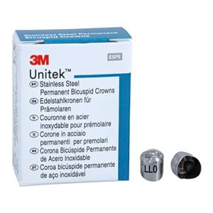 3M™ Unitek™ Crowns Size 0 2nd Perm LLB Replacement Crowns 5/Bx