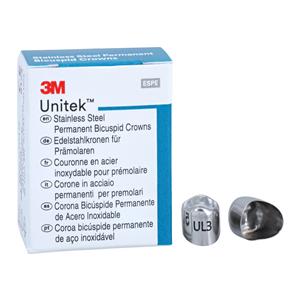 3M™ Unitek™ Crowns Size 3 1st Perm ULB Replacement Crowns 5/Bx