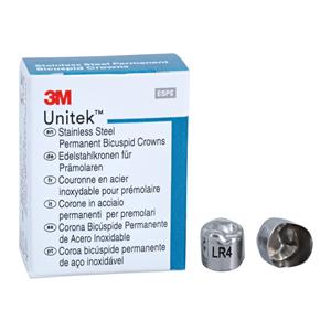 3M™ Unitek™ Crowns Size 4 2nd Perm LRB Replacement Crowns 5/Bx