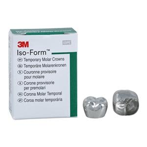 3M™ Iso-Form™ Temporary Crowns Size U65 1st ULM Replacement Crowns 5/Bx