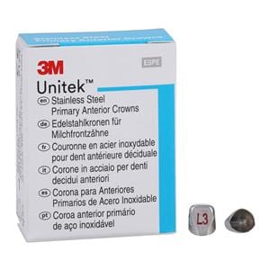 3M™ Unitek™ Crowns Size 3UL Primary Anterior Upper Left Lateral Refill 5/Bx