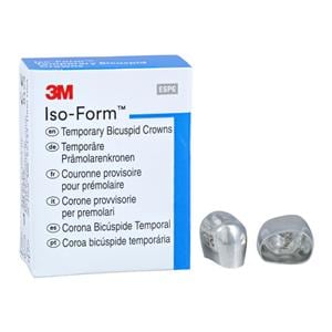 3M™ Iso-Form™ Temporary Crowns Size U59 2nd UL Bic Replacement Crowns 5/Bx
