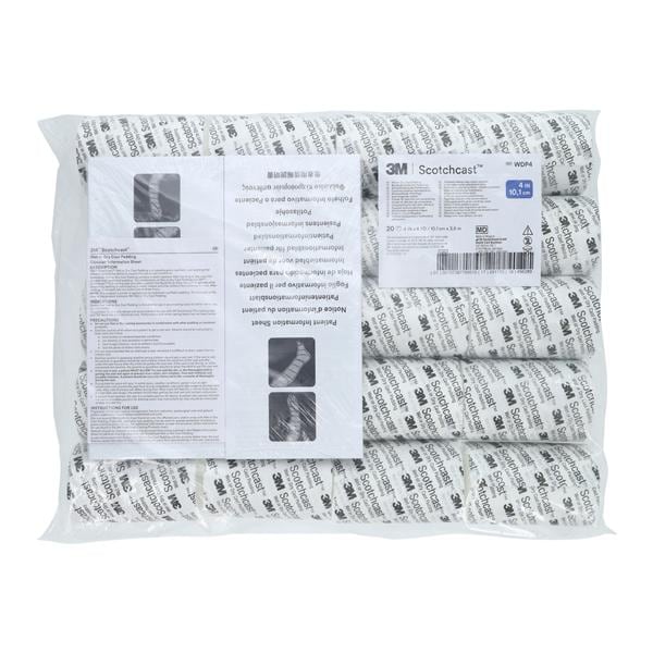 Scotchcast Wet/Dry Padding White 4"x4yd