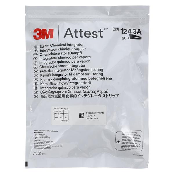 3M™ Attest SteriGage 1243RE Chemical Integrator - Henry Schein Dental