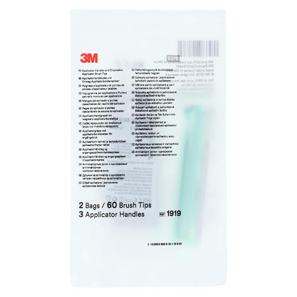 3M 1919 Applicator Brush Tips & Handles Henry Schein Dental