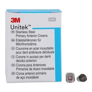 3M™ Unitek™ Crowns Size 2UL Primary Anterior Upper Left Lateral Refill 5/Bx