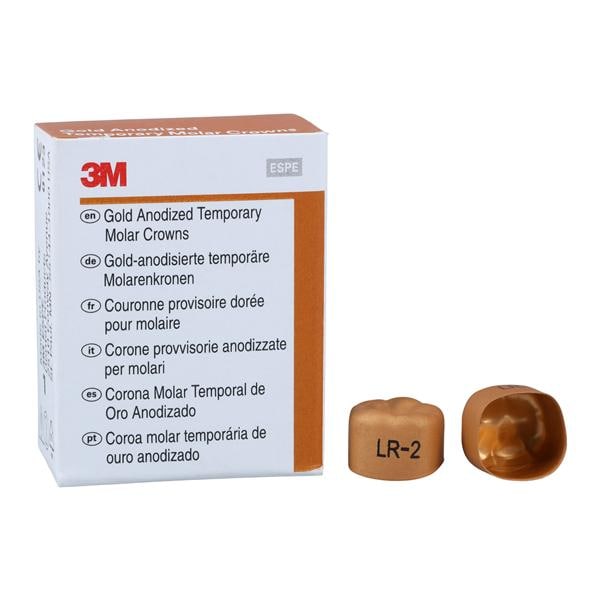 3M™ Unitek™ Crowns Size 2 1st Lower Right Molar Replacement Crowns 5/Bx