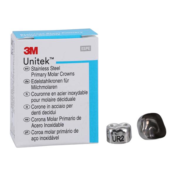 3M™ Unitek™ Crowns Size 2 2nd Primary Upper Right Molar Replacement Crowns 5/Bx